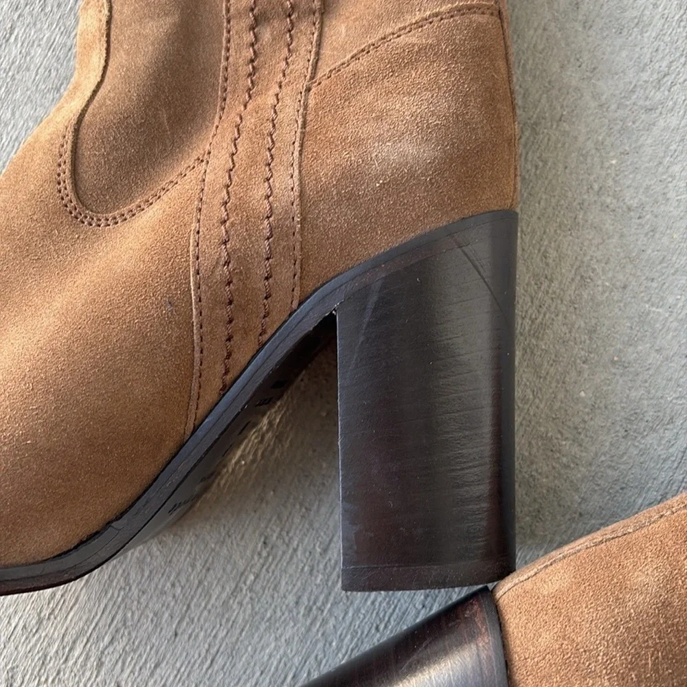 Kate Spade new york Baise Boot Brown Suede Women Size 5